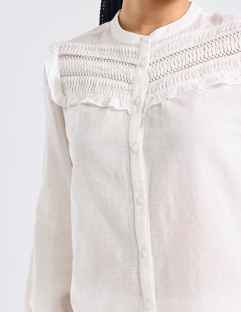 Blusa manga larga para mujer 10