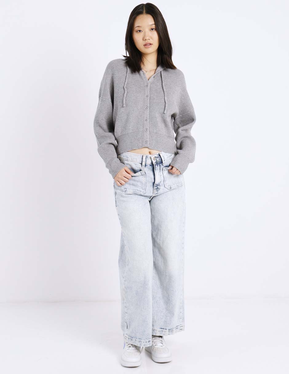 Suéter cuello redondo para mujer 3