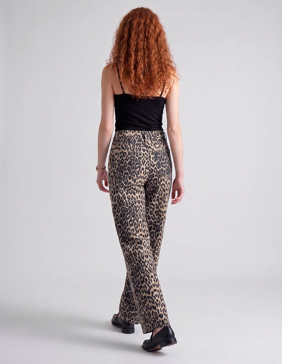 Jeans straight that's it corte cintura para mujer