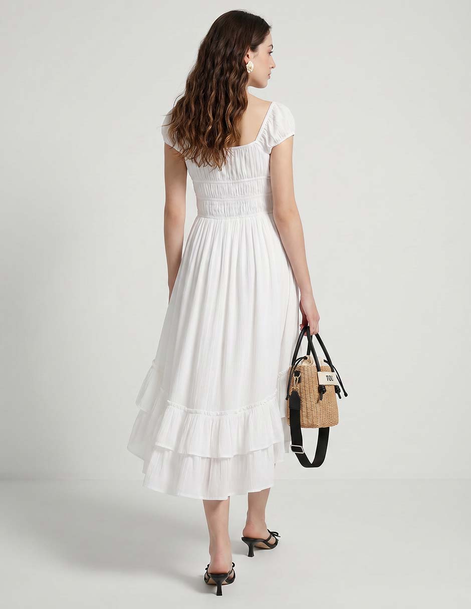 Vestido 3/4 casual para mujer 2