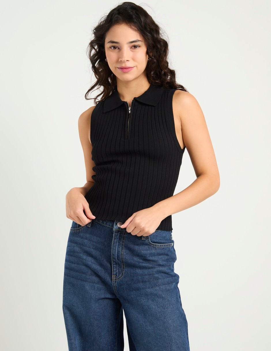 Playera tipo polo That's It para mujer 1