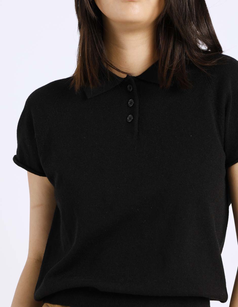 Playera tipo polo That's It para mujer