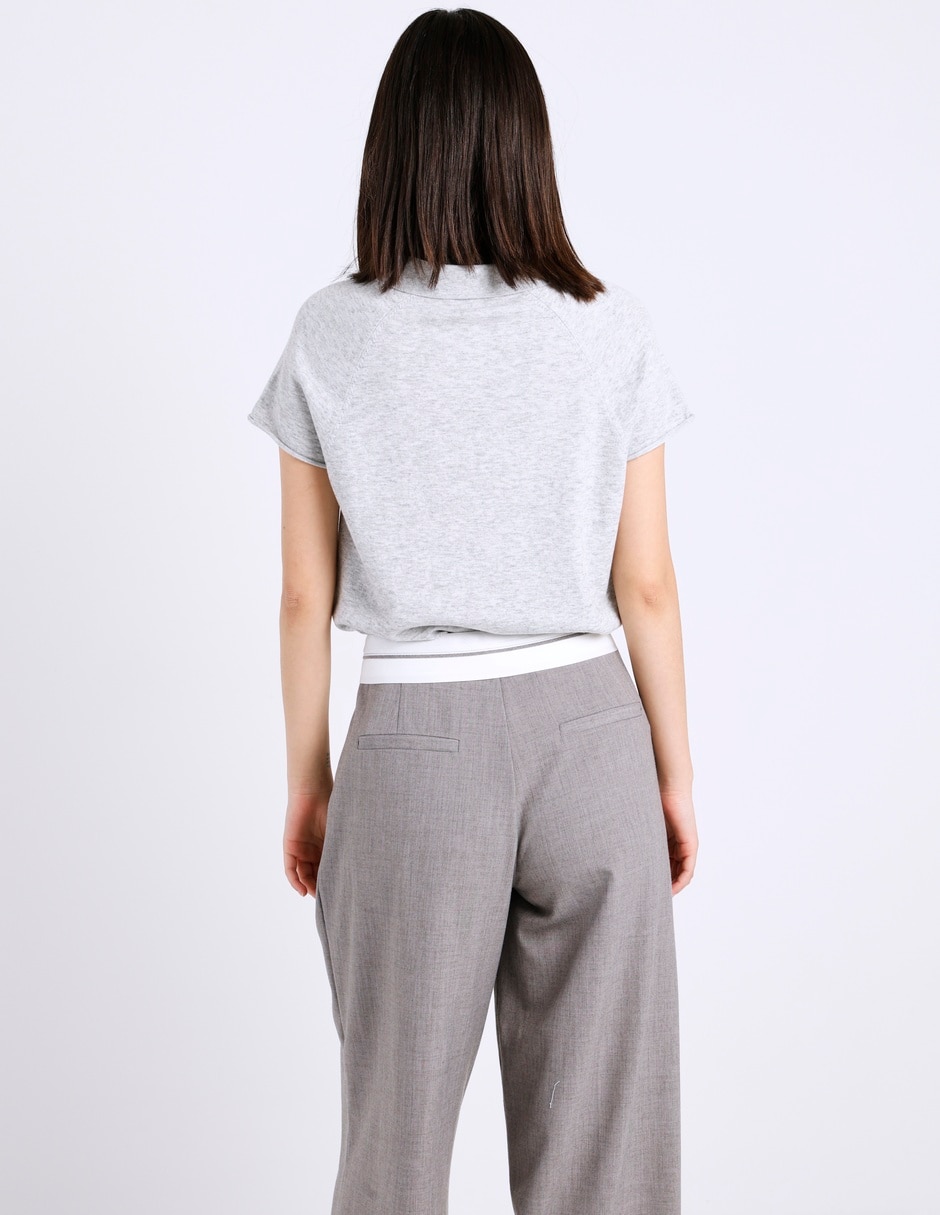 Playera tipo polo para mujer 6