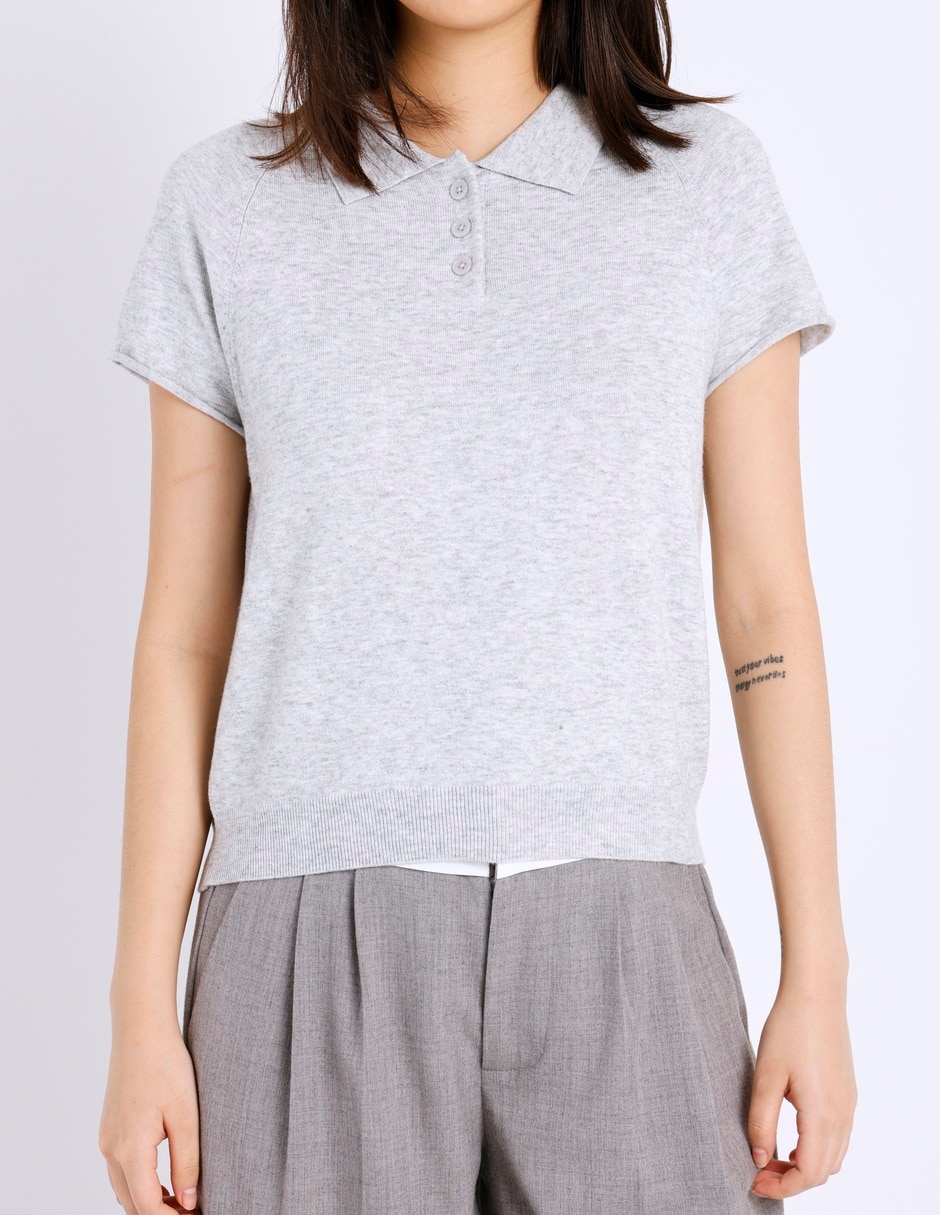 Playera tipo polo para mujer 7