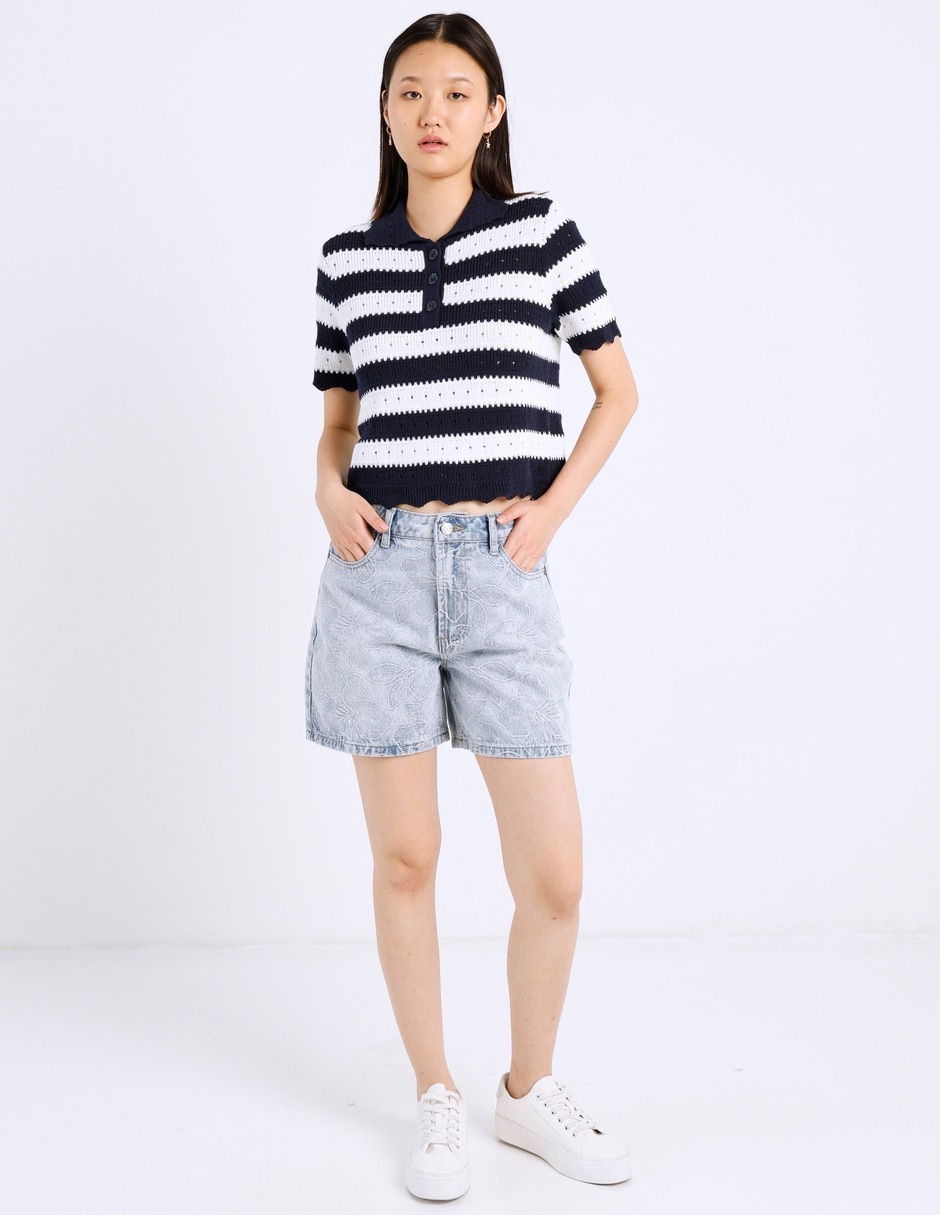 Short de mezclilla para mujer 3
