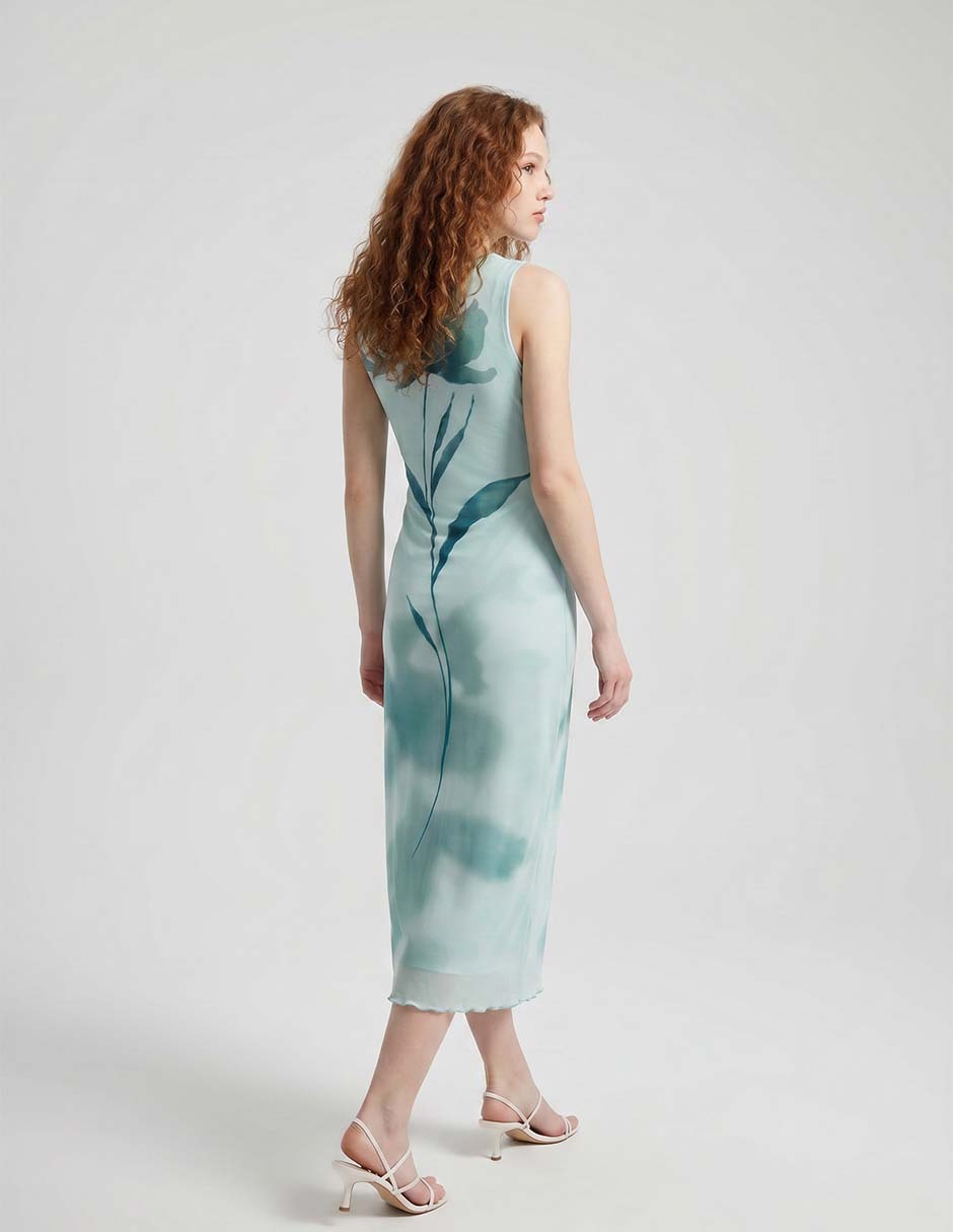 Vestido sin manga para mujer 2