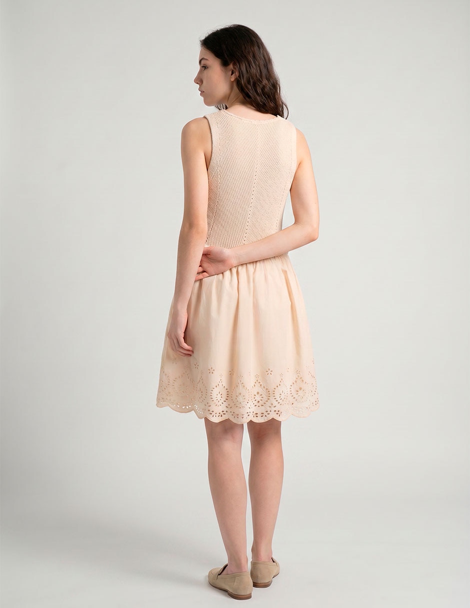 Vestido a la rodilla casual para mujer 2