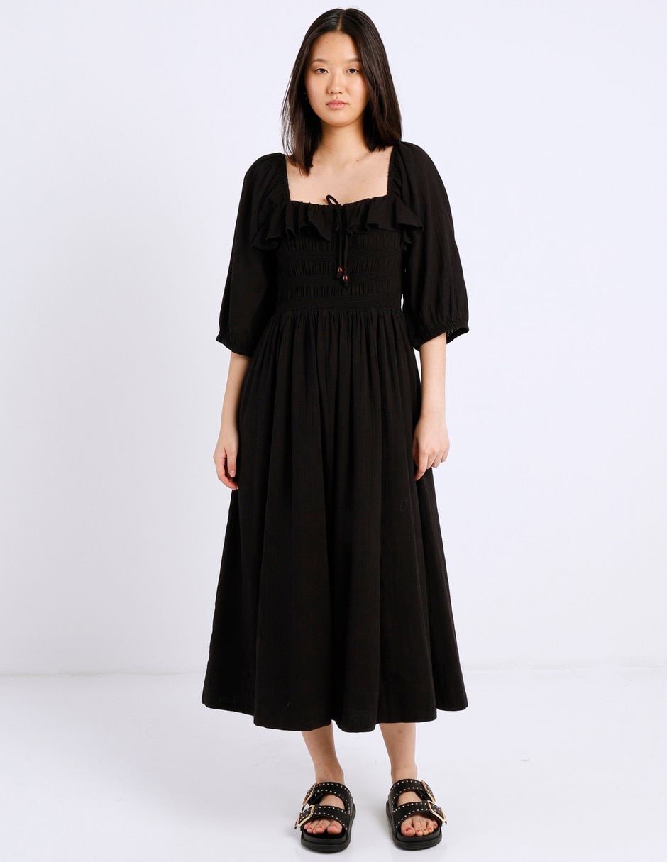 Vestido midi casual that's it para mujer