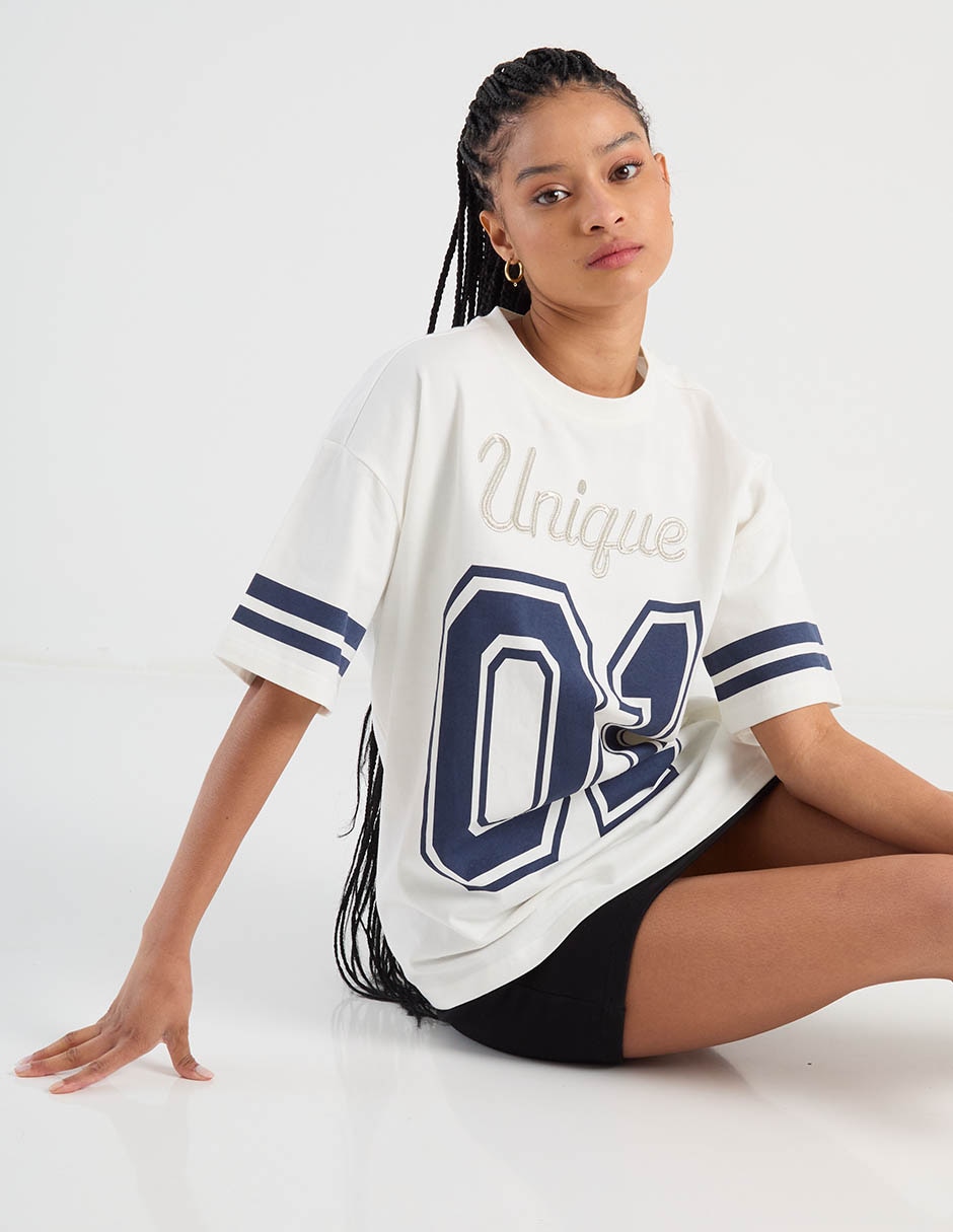 Playera manga corta cuello redondo para mujer 2