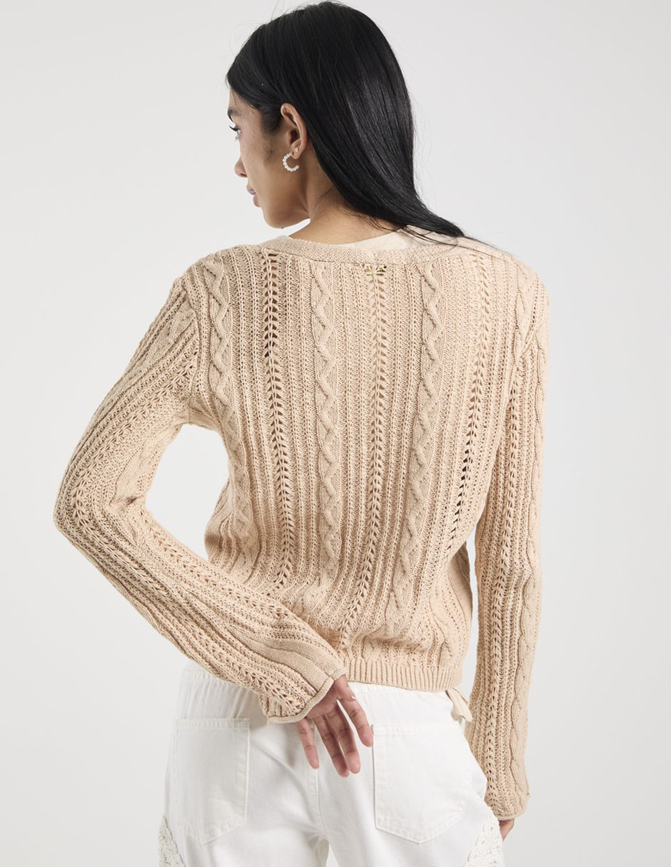 Suéter That´s It cuello V para mujer 2