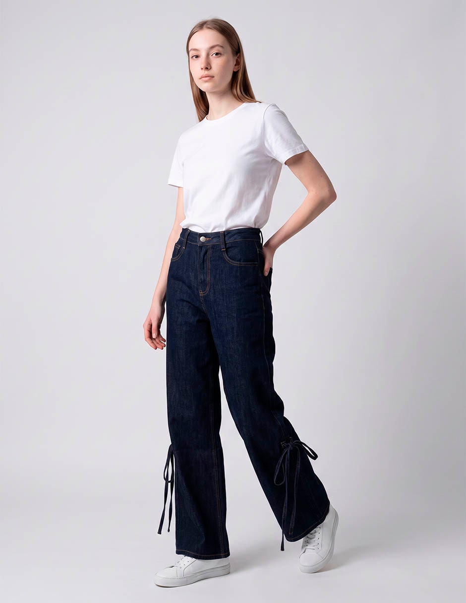 Jeans amplio that's it para mujer