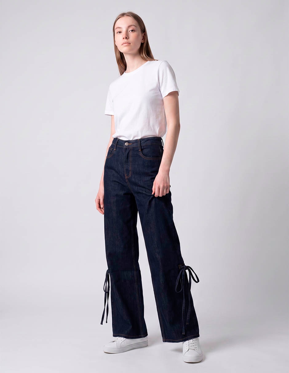 Jeans amplio that's it para mujer