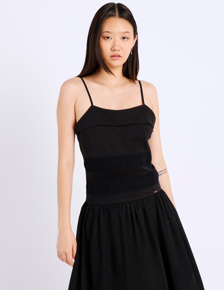 Vestido crop casual para mujer 4