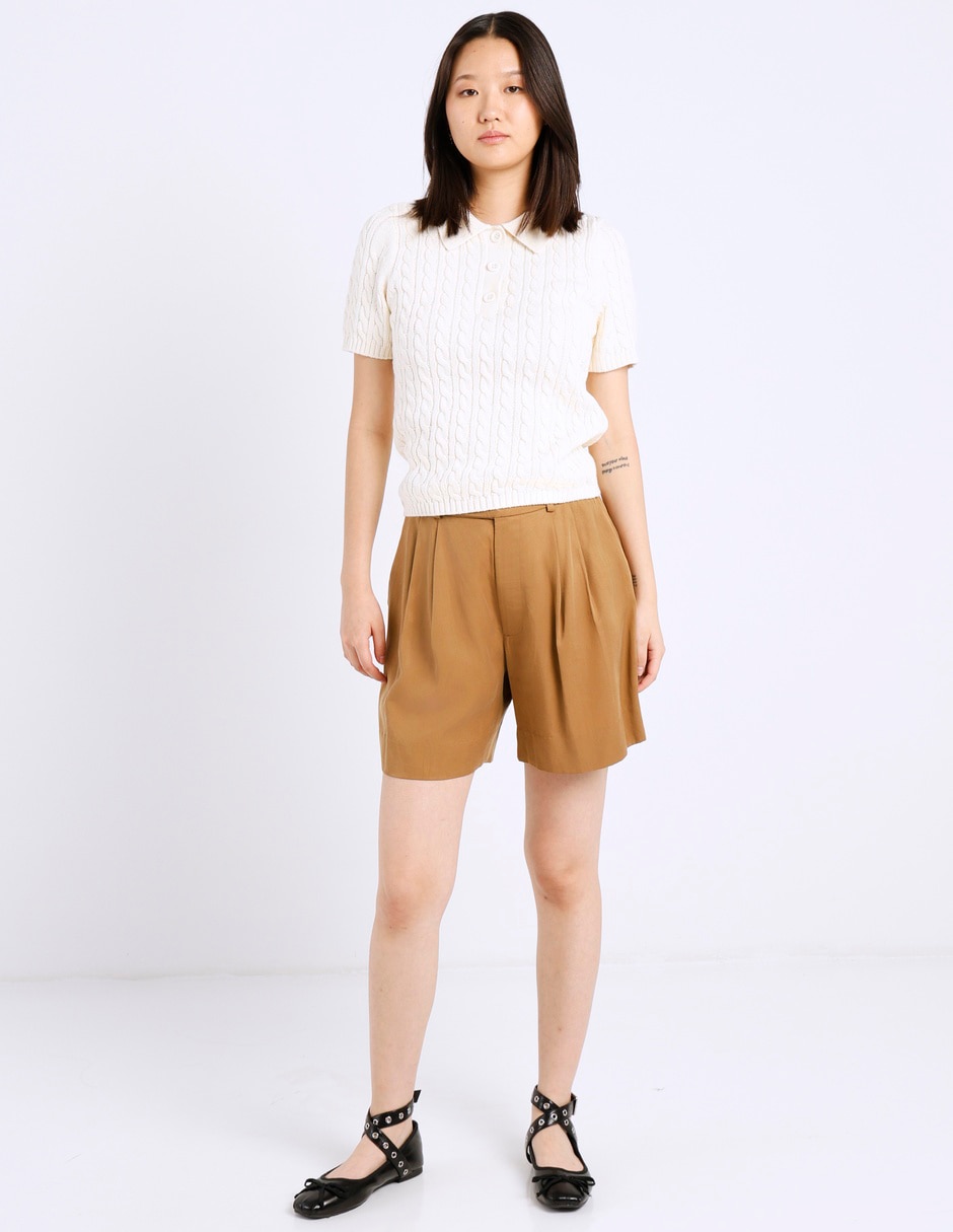 Playera tipo polo That's It para mujer
