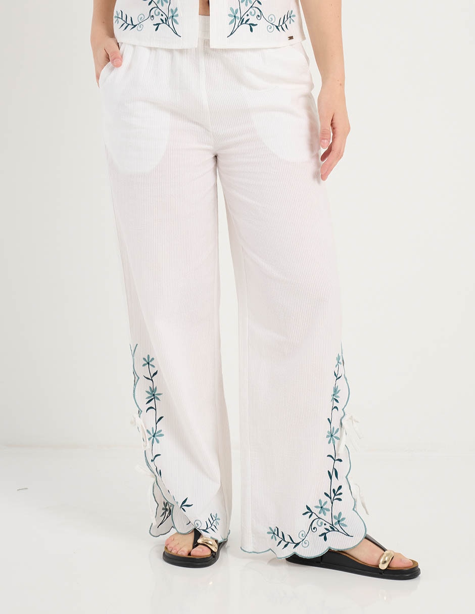Pantalón palazzo para mujer