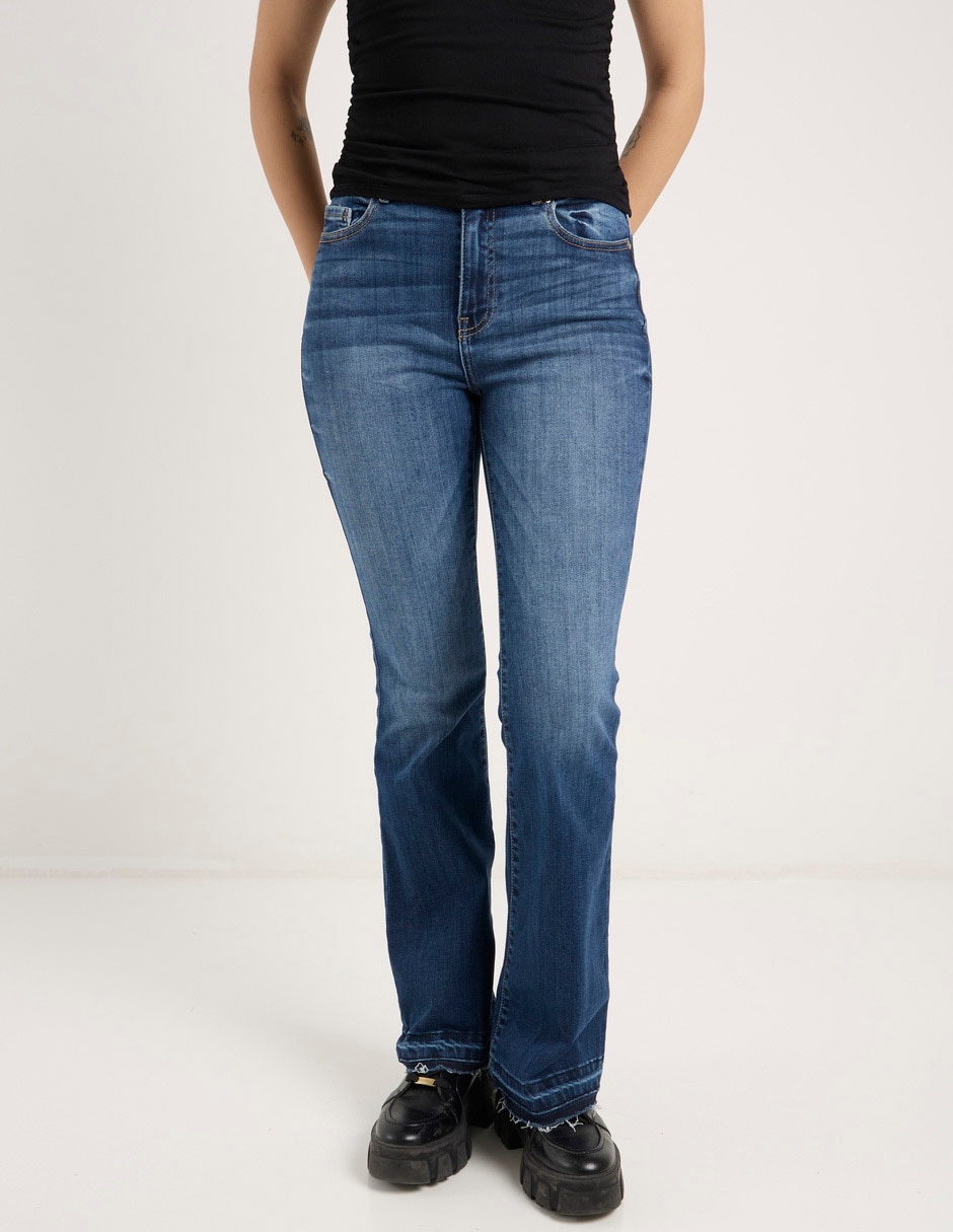 Jeans bota para mujer 1
