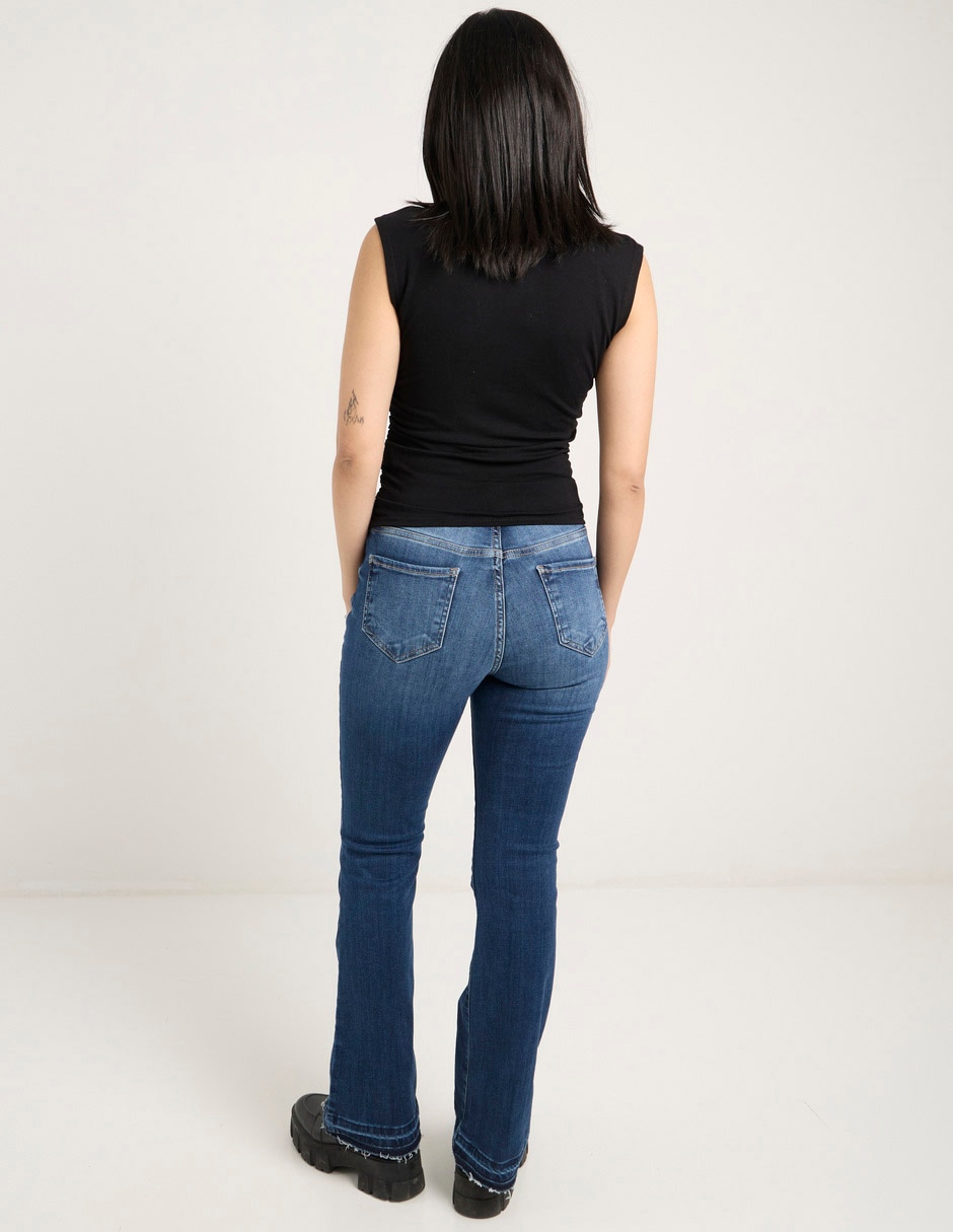 Jeans bota para mujer 5