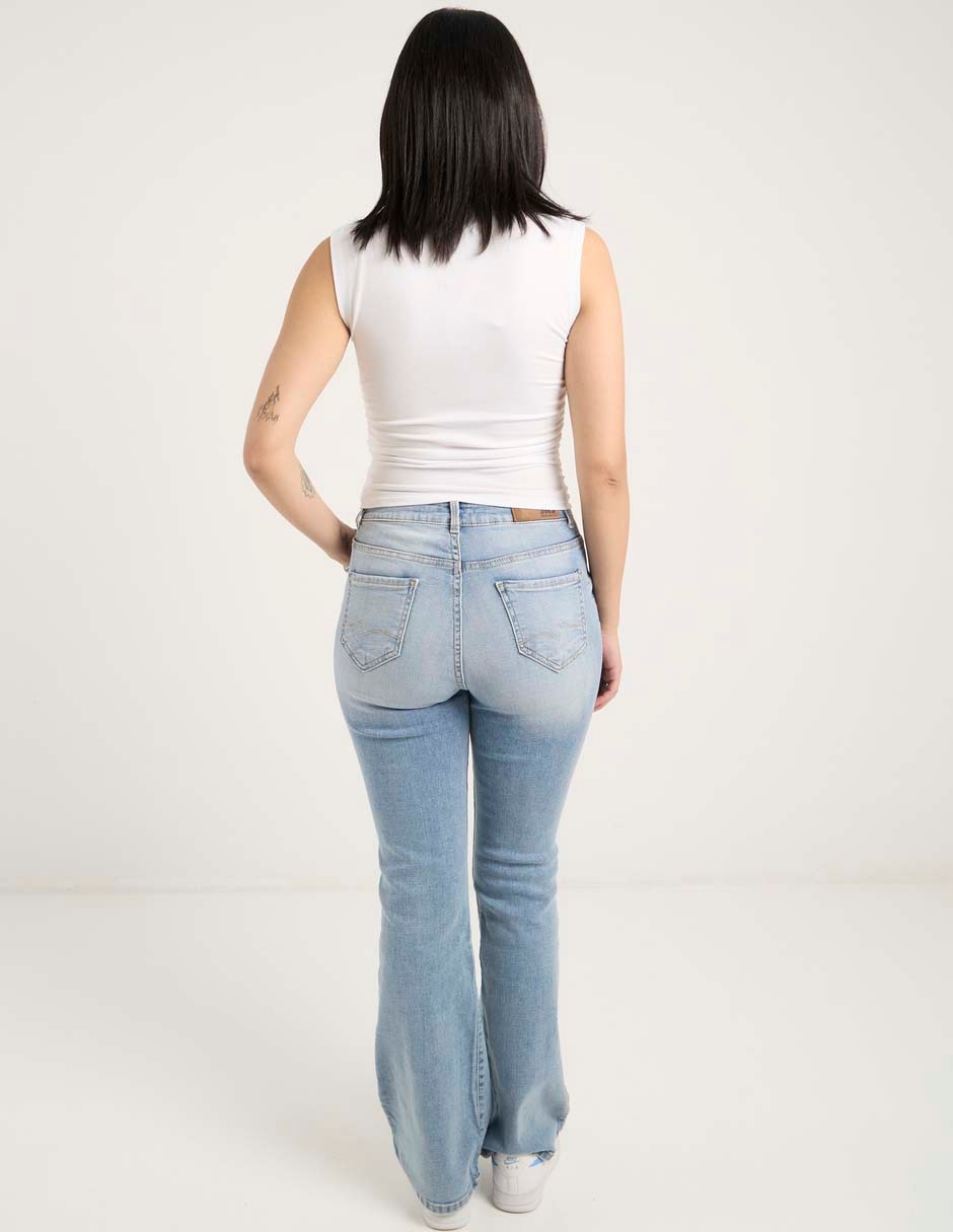 Jeans bota para mujer 4