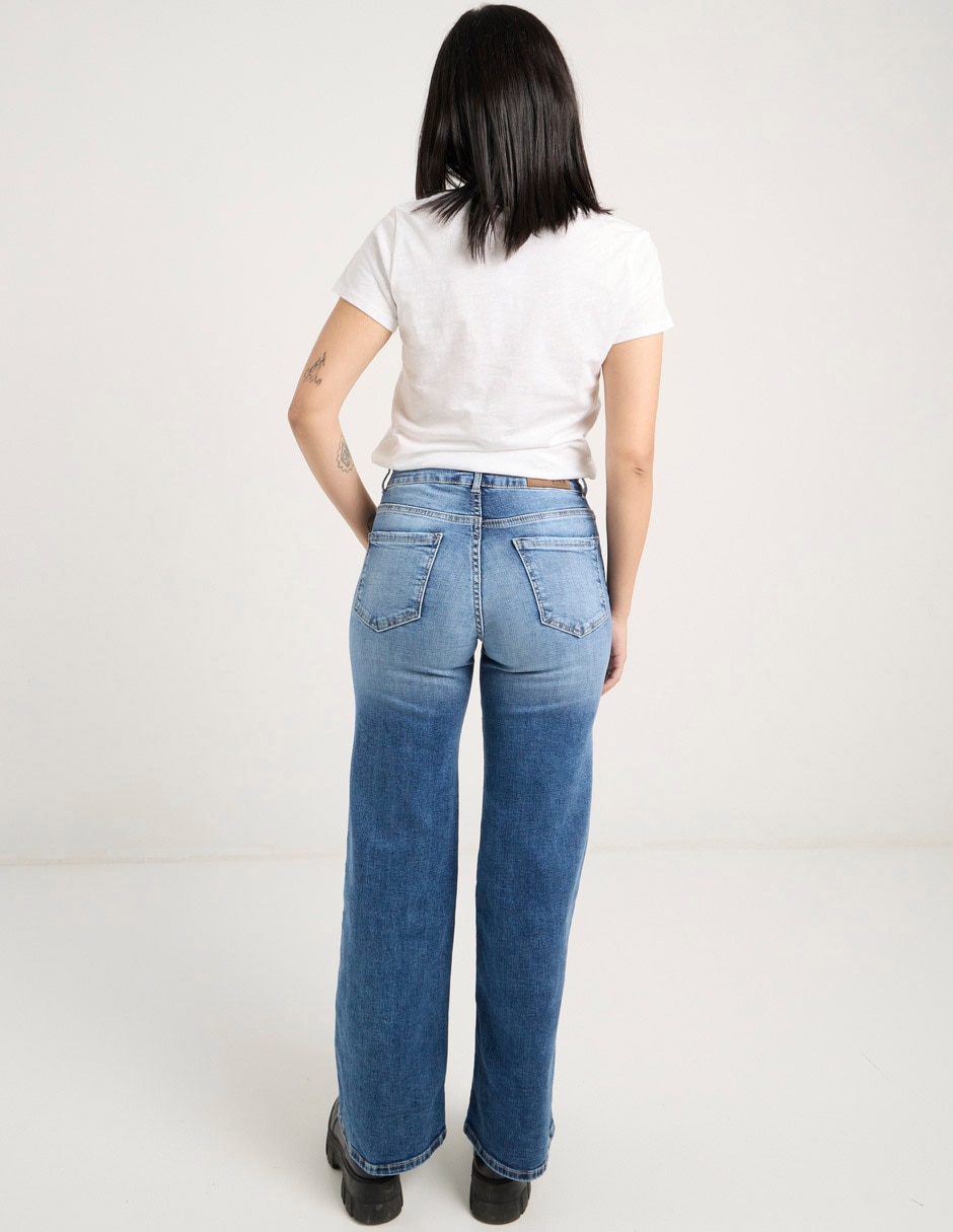 Jeans wide leg para mujer 5