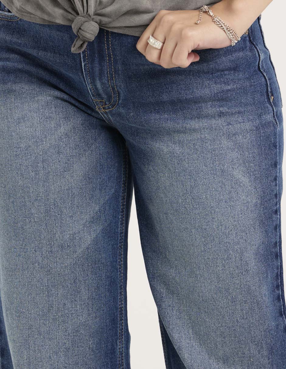 Jeans straight para mujer 7