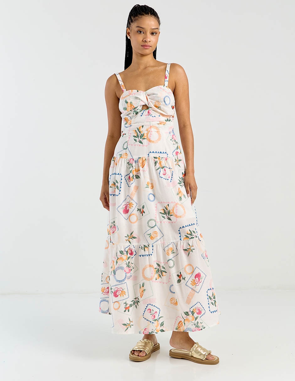 Vestido largo casual para mujer 7