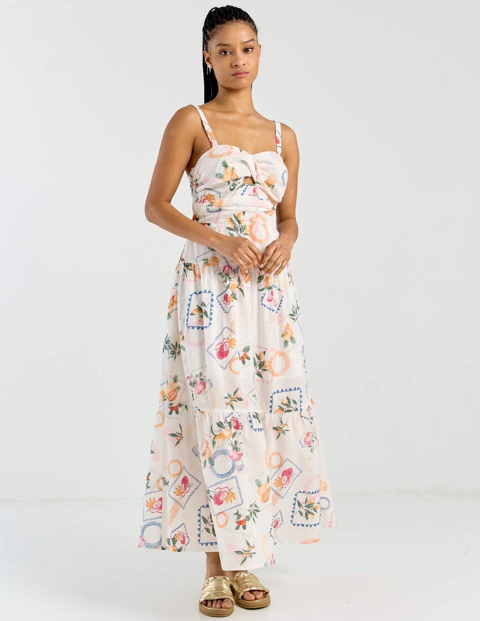 Vestido largo casual para mujer 8