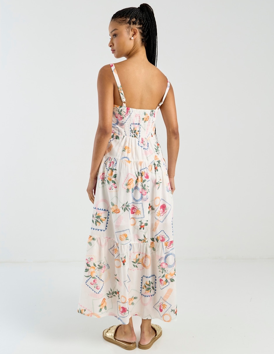 Vestido largo casual para mujer 11