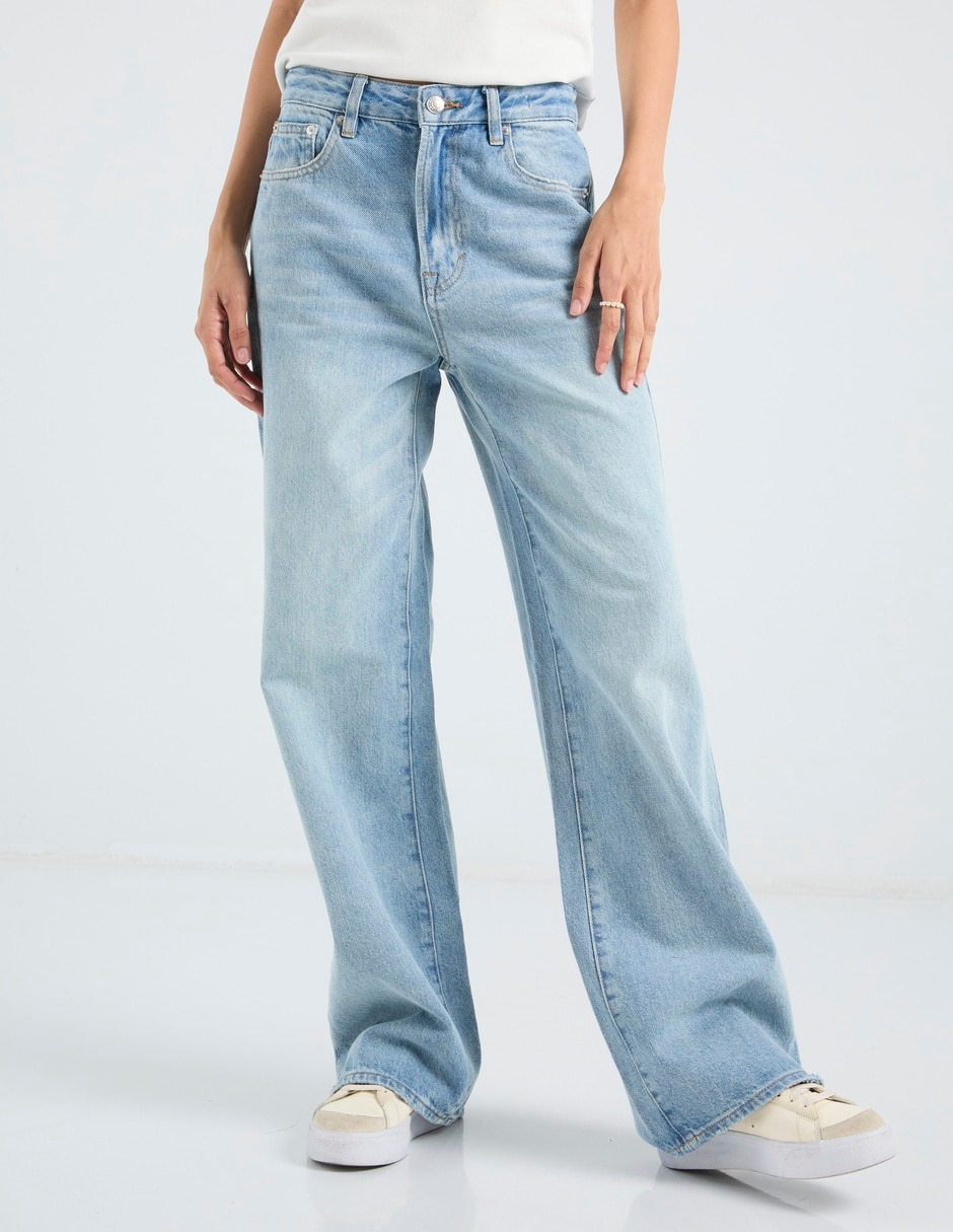 Jeans amplio para mujer