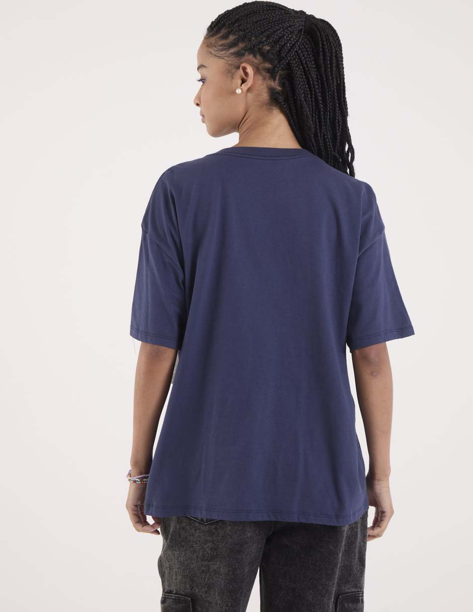 Playera manga al codo Tee Bar Bridgerton cuello redondo para mujer