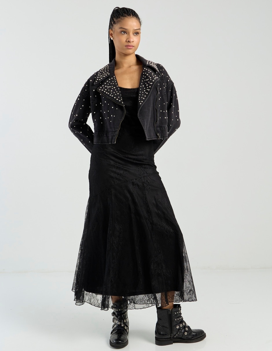Vestido crop casual para mujer