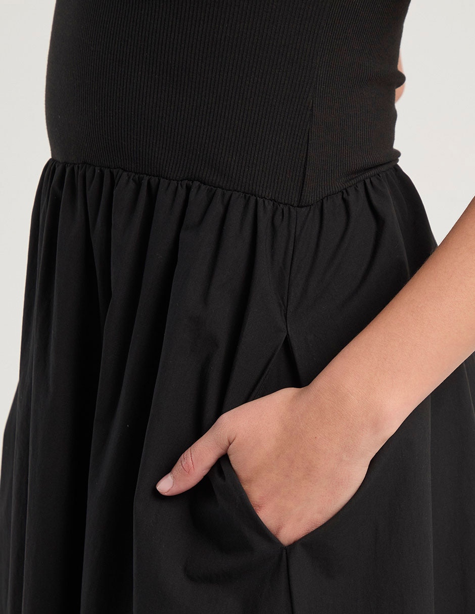 Vestido largo casual para mujer