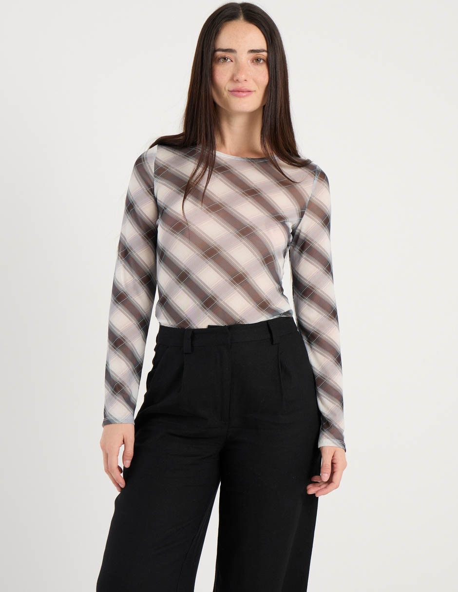 Blusa manga larga para mujer 1