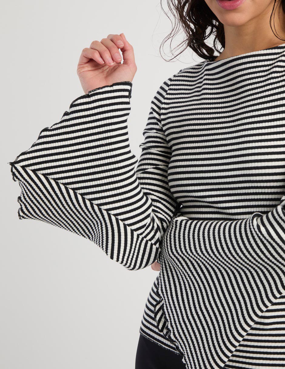 Blusa manga larga para mujer 9