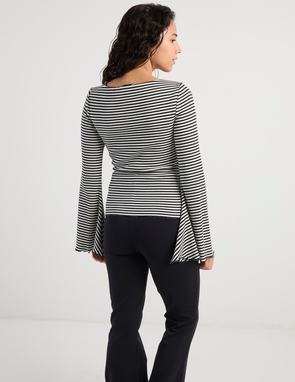 Blusa manga larga para mujer 11