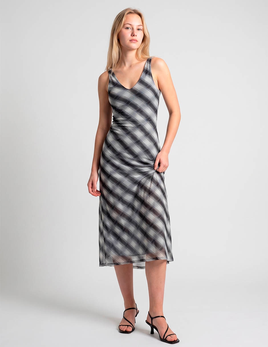 Vestido largo casual para mujer