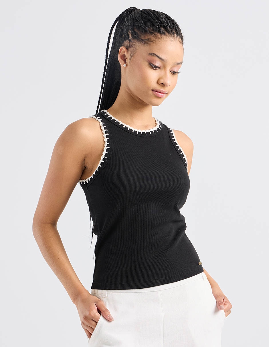 Top cuello redondo tirante ancho 1