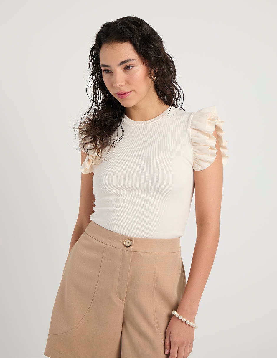 Blusa manga corta para mujer Blusa manga corta para mujer