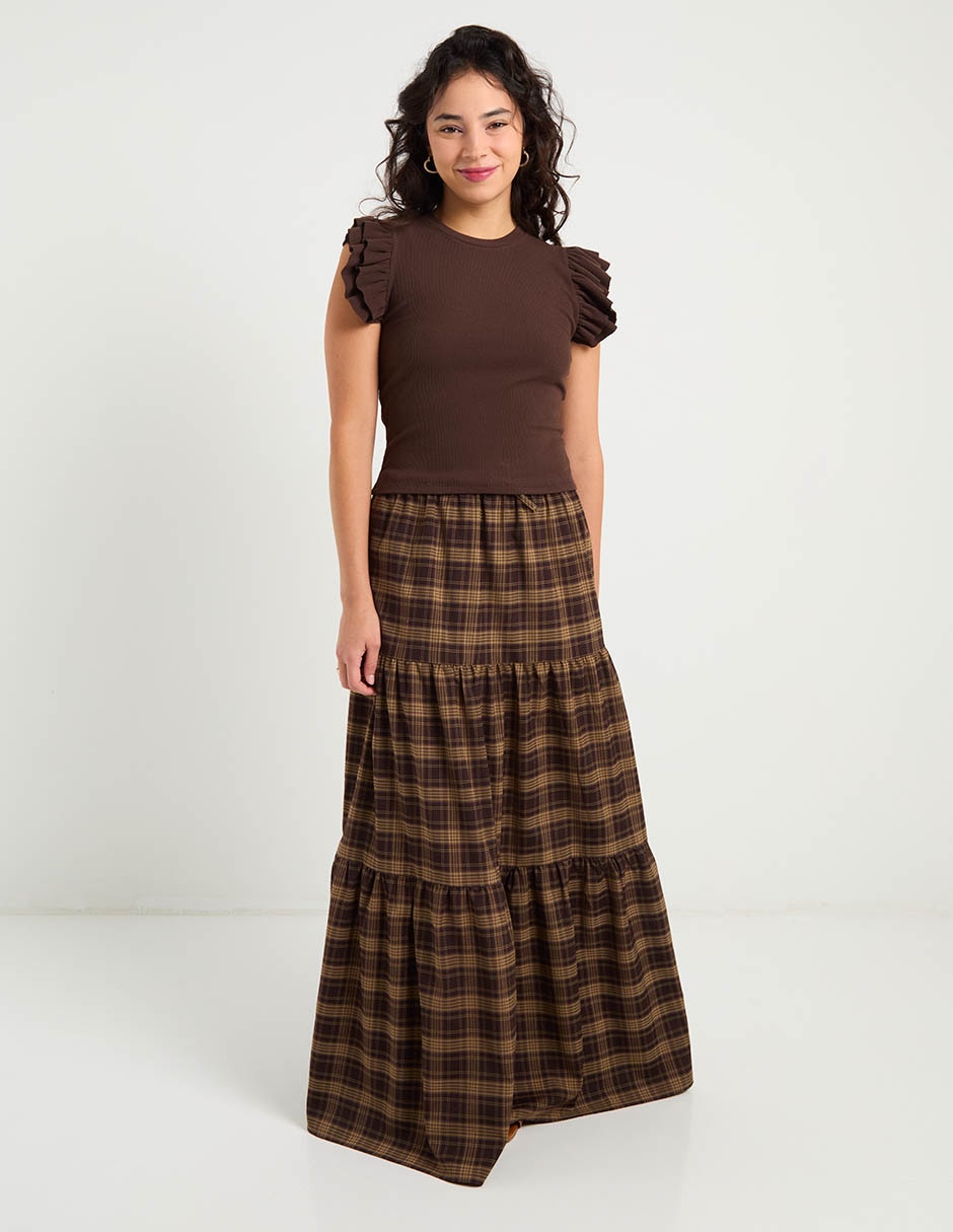 Falda maxi That's It a la cintura