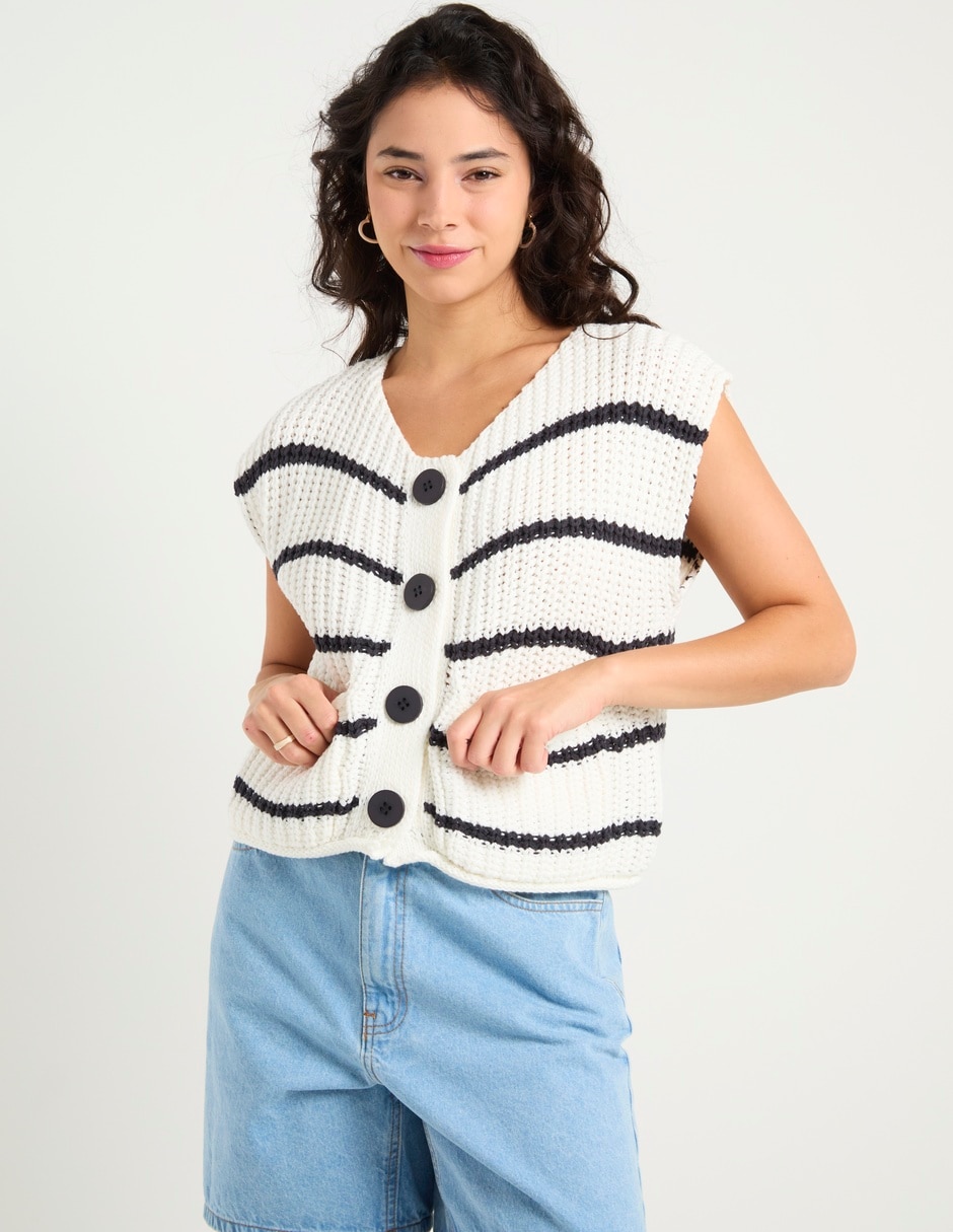 Chaleco de algodón para mujer 5