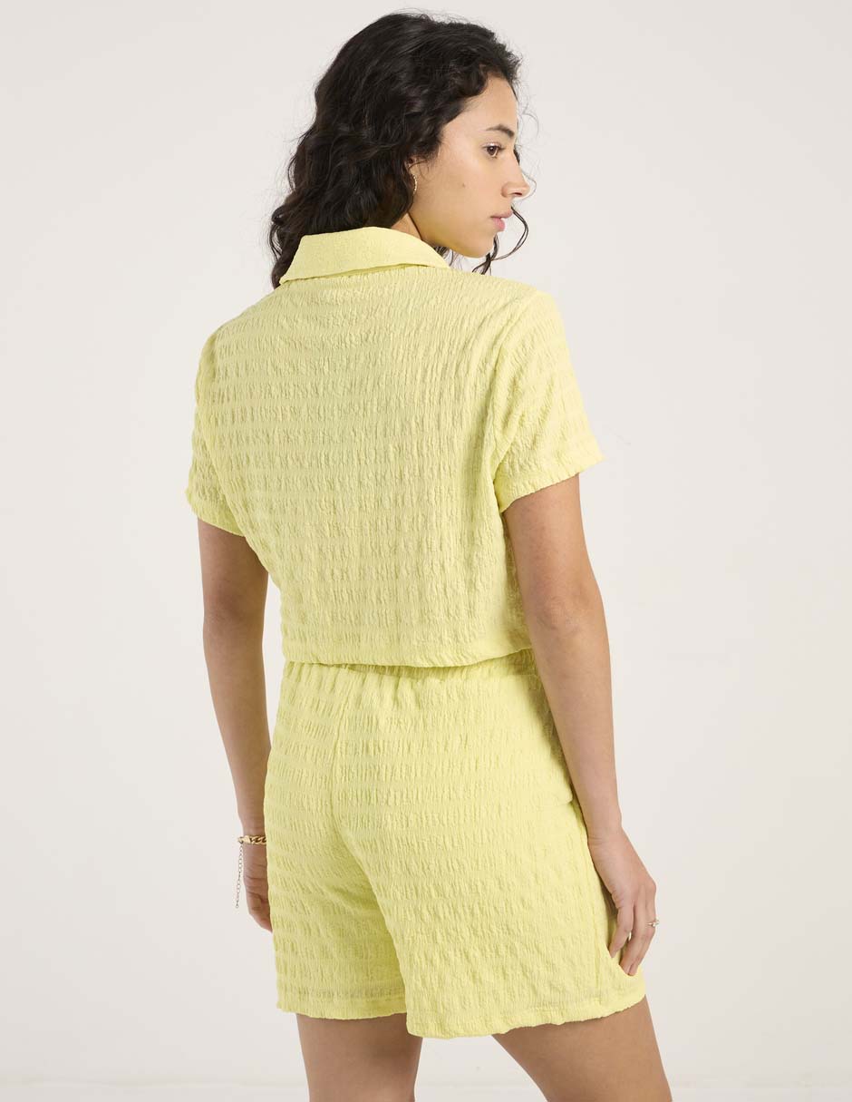 Blusa manga corta para mujer 11