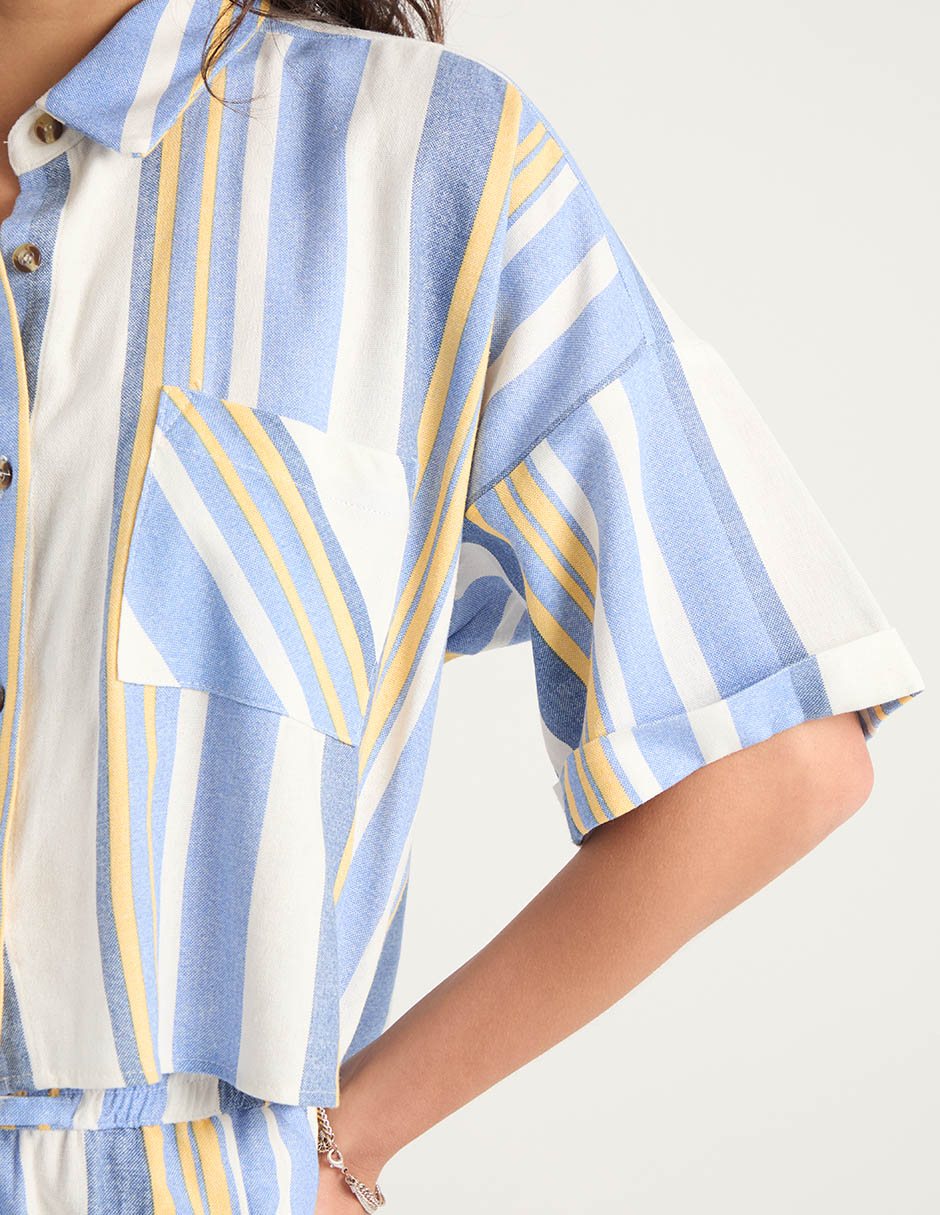 Blusa manga corta para mujer 10