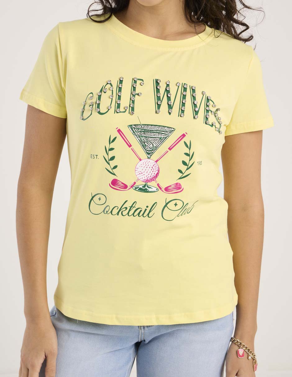 Playera manga corta playera cuello redondo para mujer 13