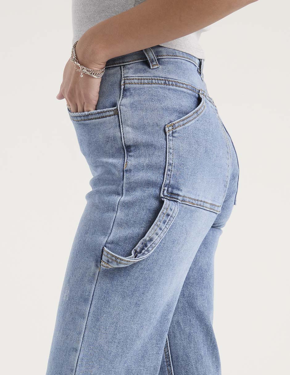Jeans carpenter straight para mujer 10