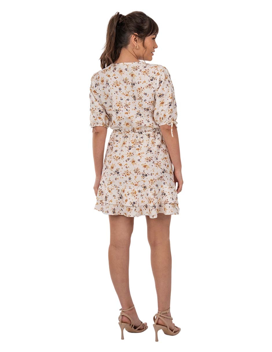 Vestido corto casual para mujer