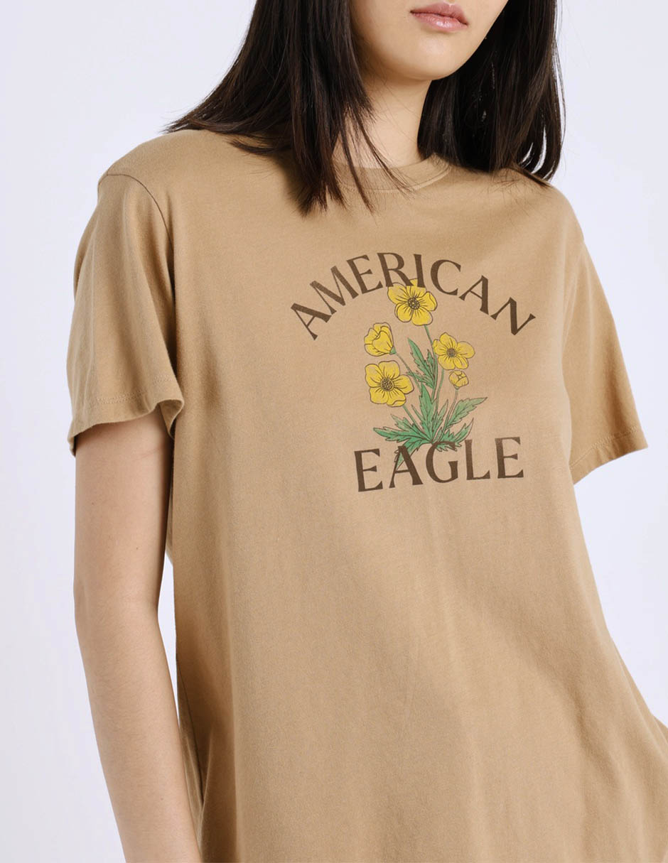 Playera manga corta cuello redondo para mujer 5