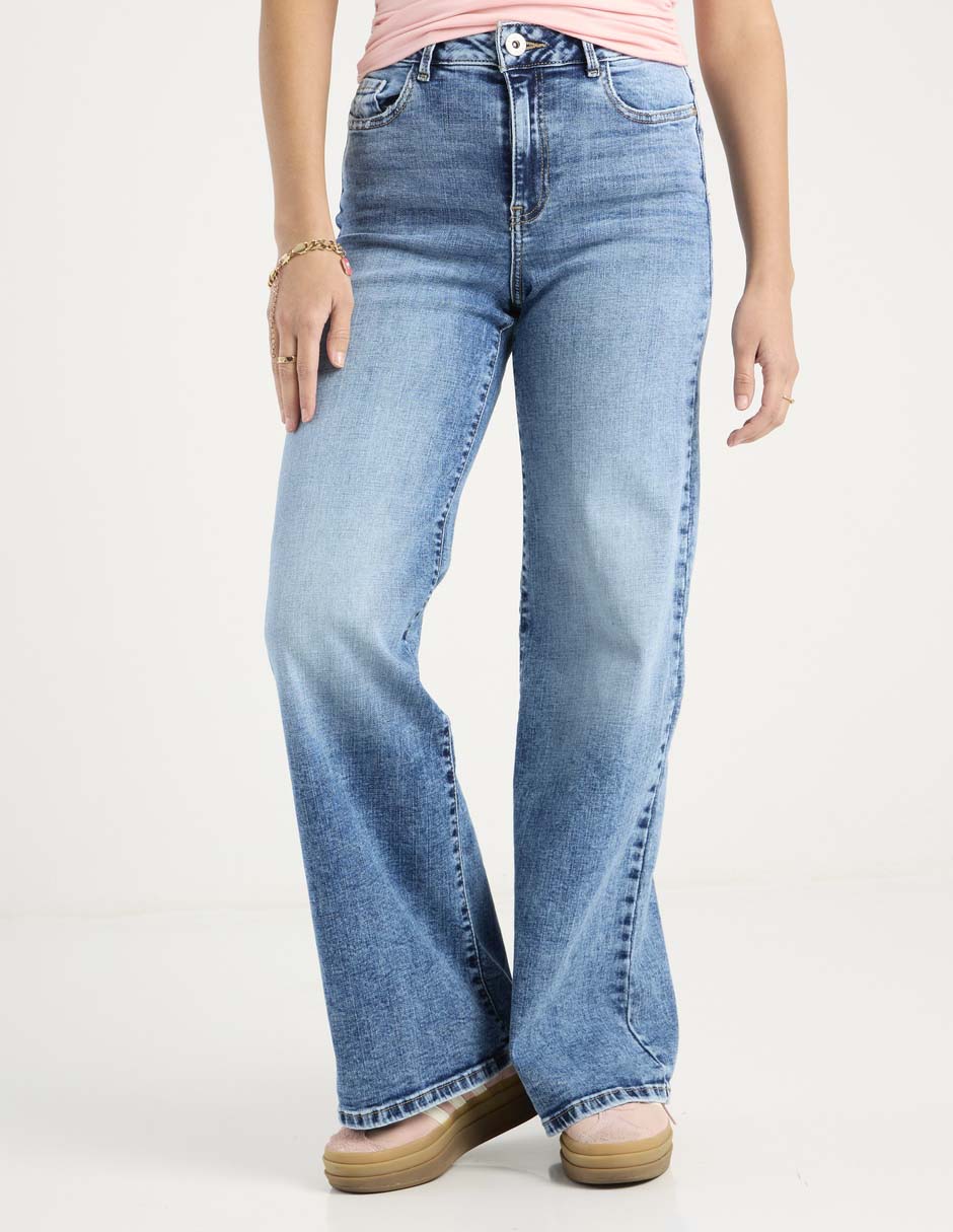 Jeans wide leg para mujer 5