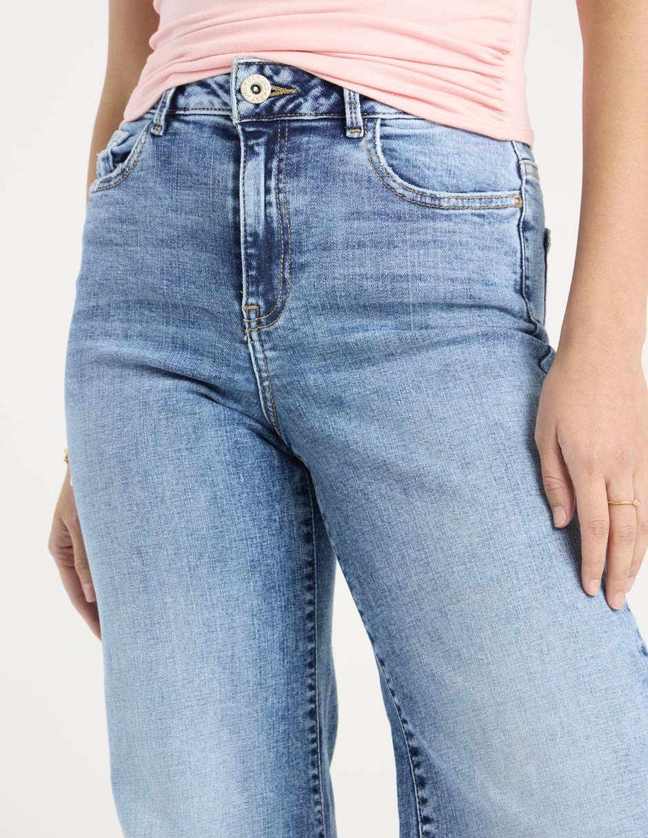 Jeans wide leg para mujer 3