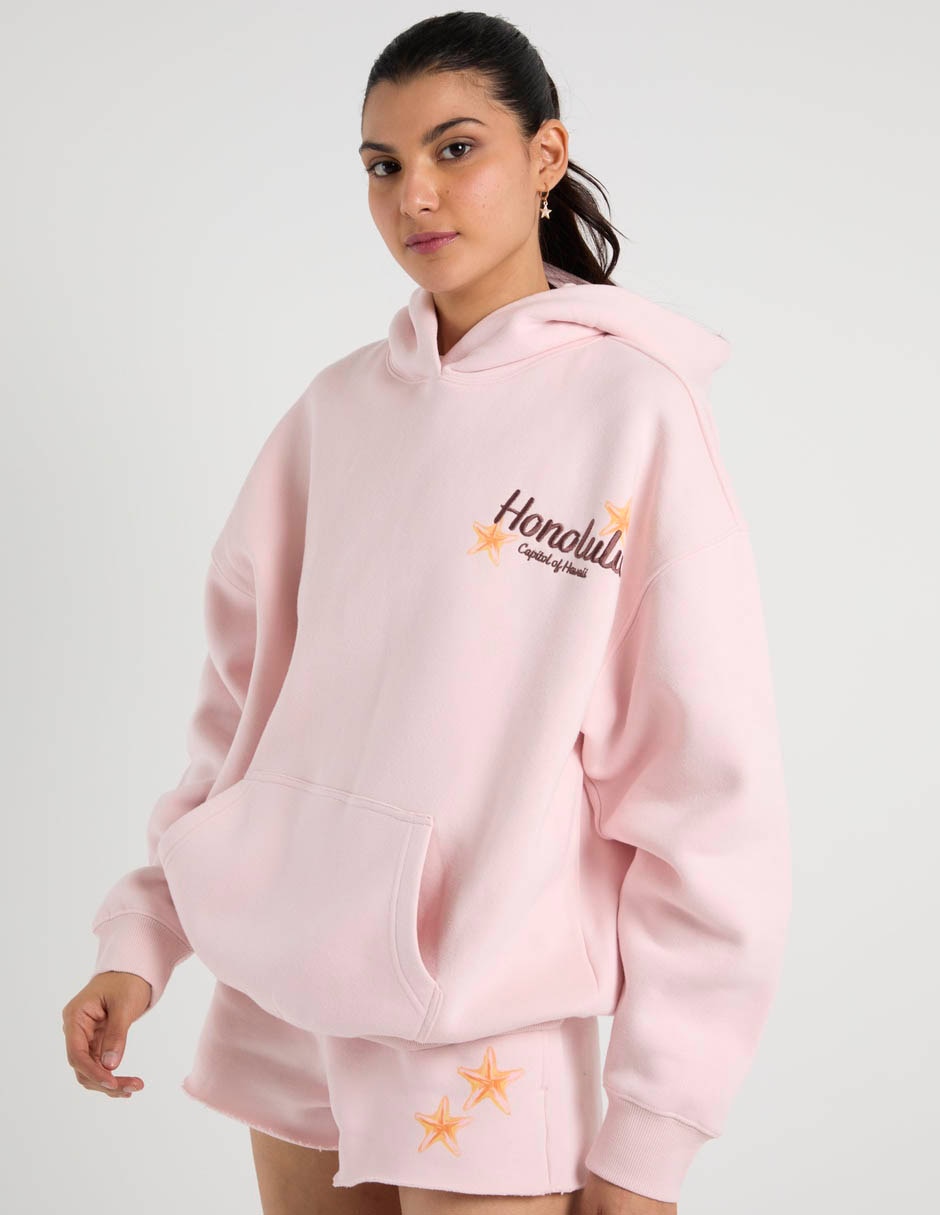 Sudadera con capucha y bolsa para mujer 5