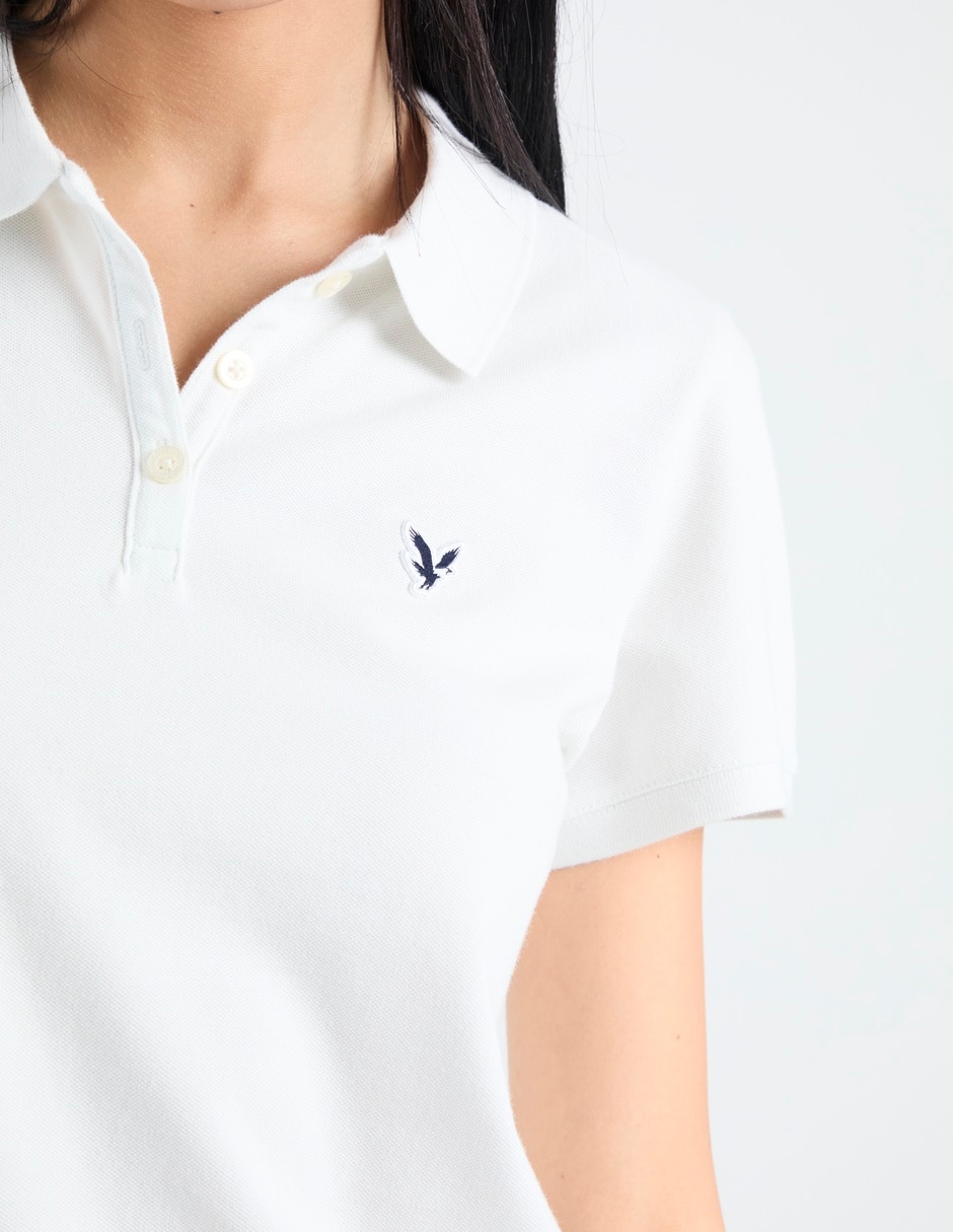 Playera tipo polo para mujer 4