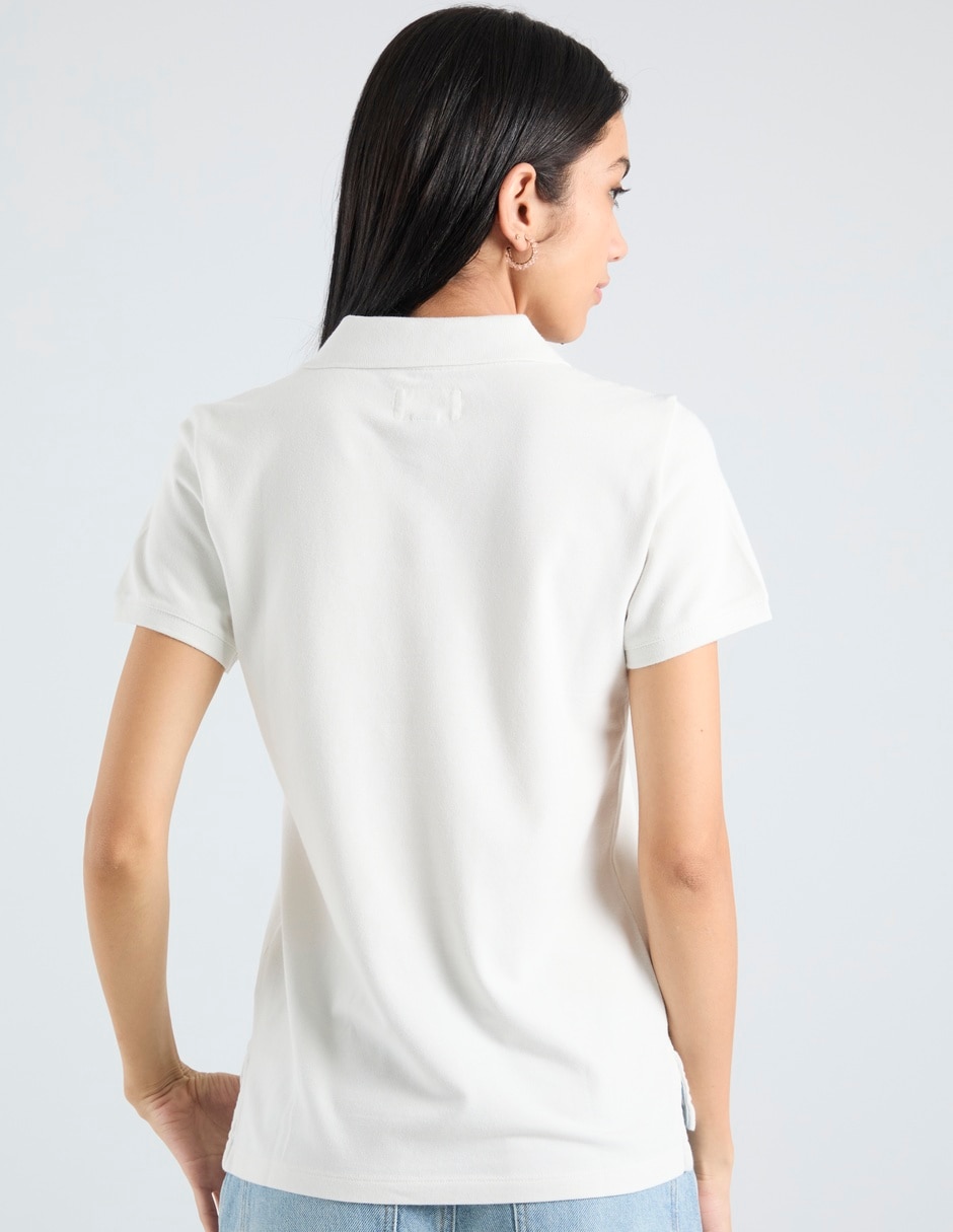 Playera tipo polo para mujer 6